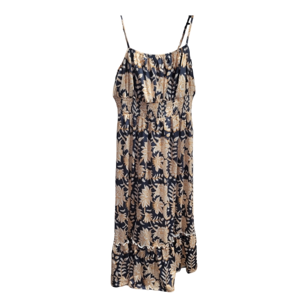 GRACE KARIN‎ Womens 2024 Summer Maxi Floral Dress Sleeveless Size Large NWT